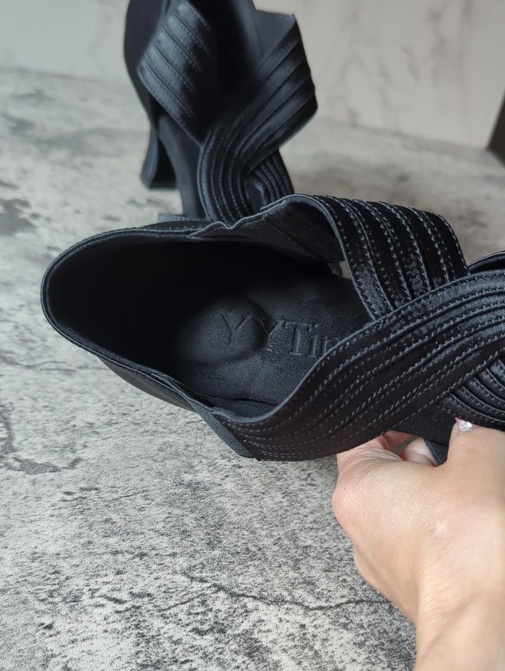 Ballroom Dance Shoes Black Size 8